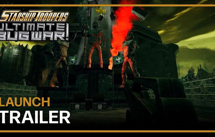 Starship Troopers Ultimate Bug War esce oggi il trailer di lancio