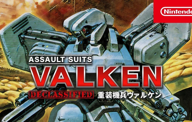 Assault Suits Valken nuova edizione per Nintendo Switch 