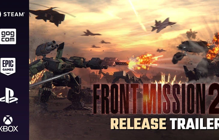 Front Mission 2 Remake  il trailer del lancio su PS Xbox e PC
