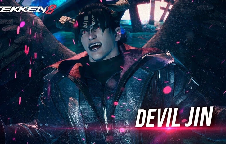 Tekken 8 il trailer di annuncio e gameplay di Devil Jin