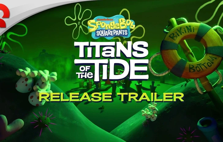 SpongeBob SquarePants Titans of the Tide il trailer di lancio