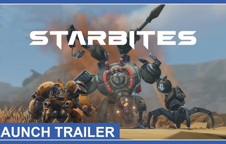 Starbites il trailer di lancio dellRPG coi mech