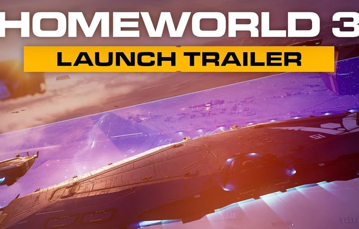 Homeworld 3 il trailer di lancio dellatteso strategico spaziale