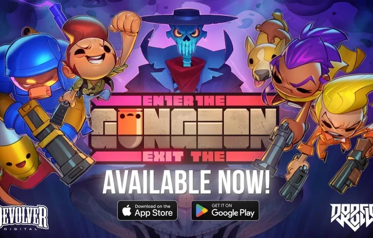 Enter the Gungeon  Exit the Gungeon  Disponibile su iOS e Android