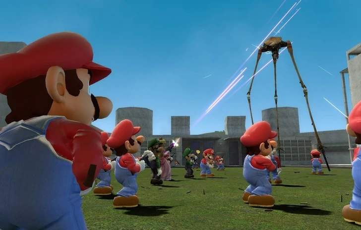 Nintendo allattacco di Garrys Mod rimossi tutti i contenuti legati al marchio