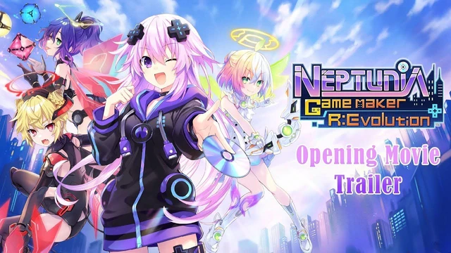 Neptunia Game Maker REvolution  Opening Movie Trailer  PS4 PS5 Nintendo Switch