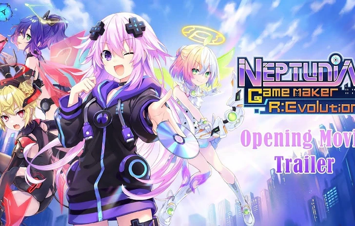 Neptunia Game Maker REvolution  Opening Movie Trailer  PS4 PS5 Nintendo Switch