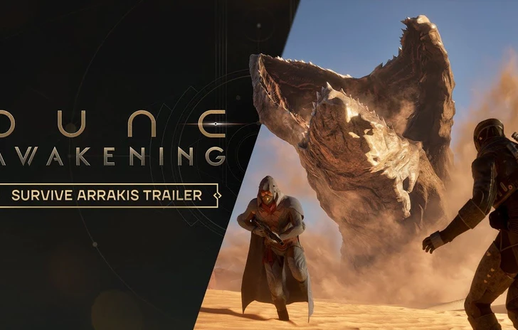Dune Awakening nuovo trailer e dev diary per il survival ambientato nel mondo di Dune