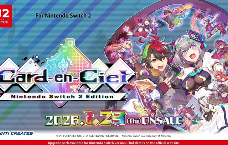 CardenCiel annunciate la versione Switch 2 e un nuovo Expansion Pass