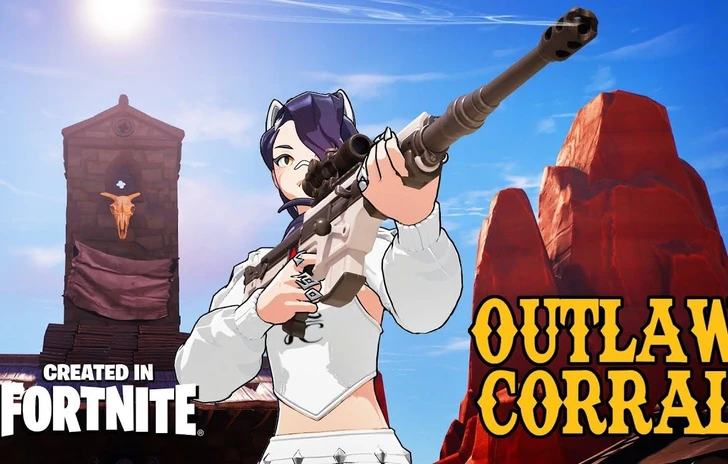 Outlaw Corral una esperienza di Fortnite creata da professionisti