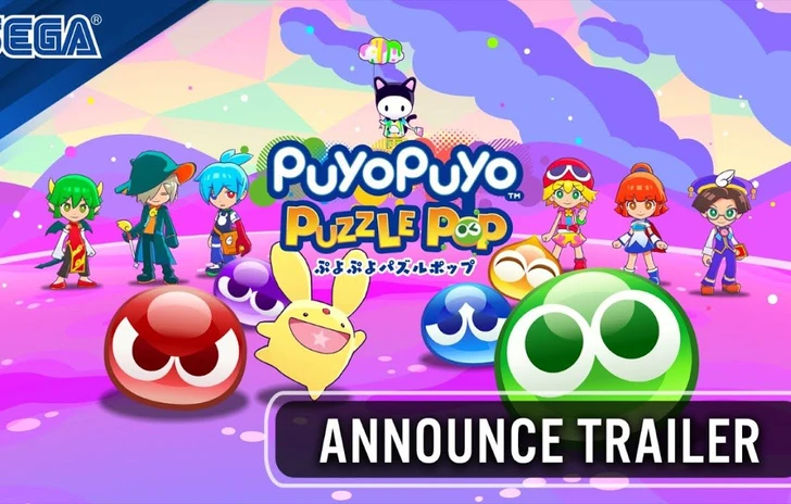 Puyo Puyo Puzzle Pop il trailer di annuncio dellesclusiva Apple