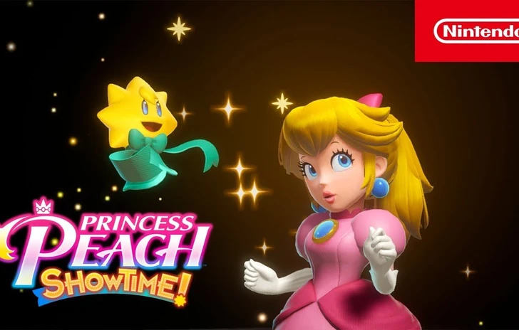 Peach sotto i riflettori nel trailer di Princess Peach Showtime 
