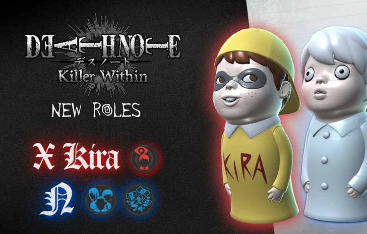 DEATH NOTE Killer Within arrivano i ruoli di X Kira e N