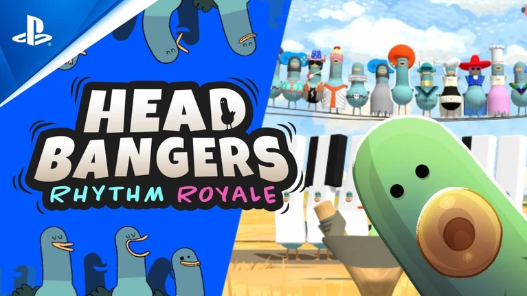 Headbangers Rhythm Royale  il trailer di lancio