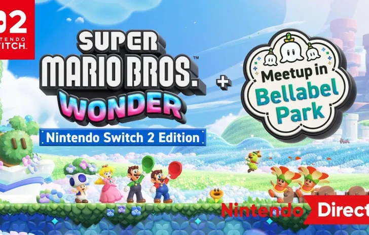 Super Mario Bros Wonder in arrivo la Switch 2 Edition con nuovi contenuti