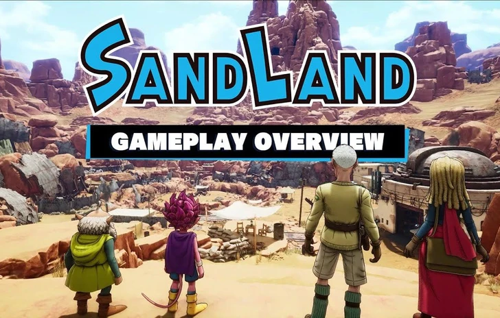 Sand Land una panoramica sul gameplay nel nuovo trailer