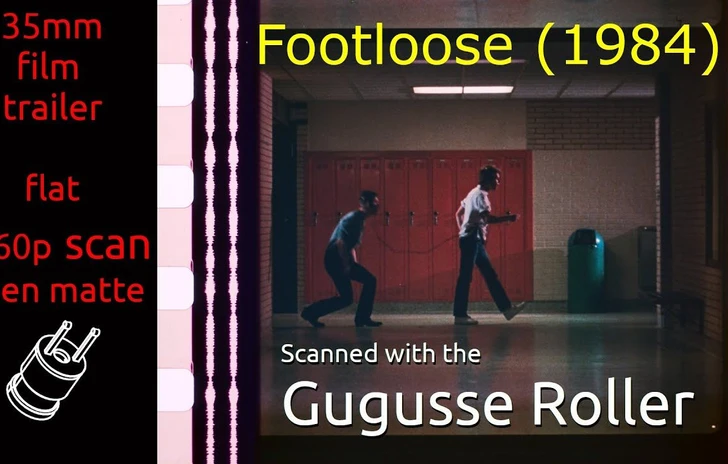 Footloose (1984) 35mm film trailer