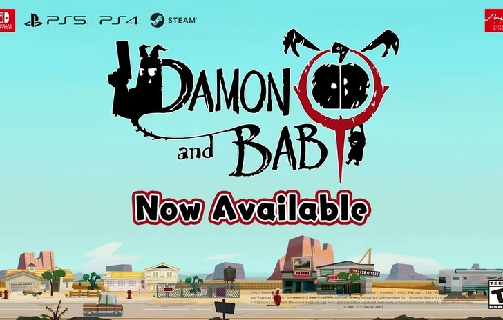 Damon and Baby esce oggi il trailer di lancio e la roadmap
