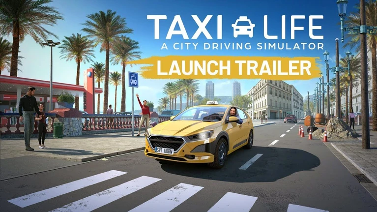 Taxi Life A City Driving Simulator  il trailer di lancio