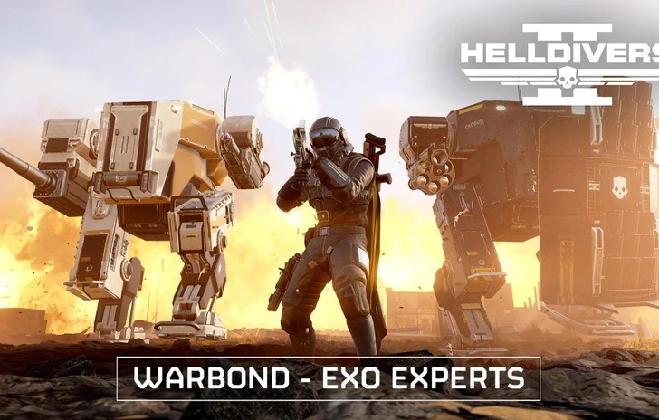 Helldivers 2 si fa robotico col Warbond Exo Experts