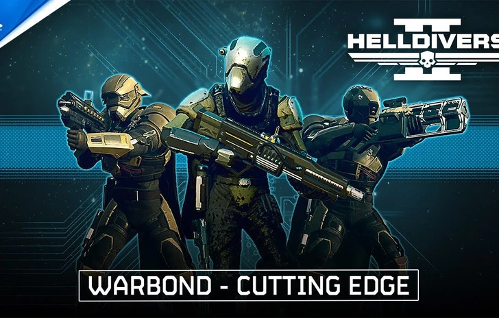 Helldivers 2 fra una settimana cè Warbond Cutting Edge il trailer
