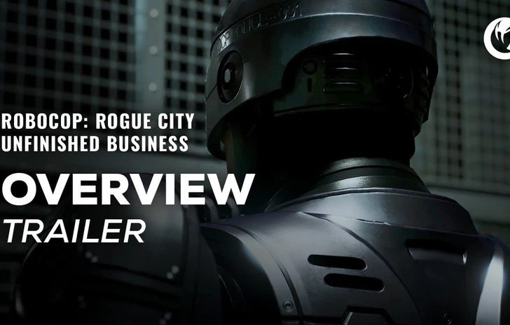 RoboCop Rogue City Unfinished Business il trailer overview
