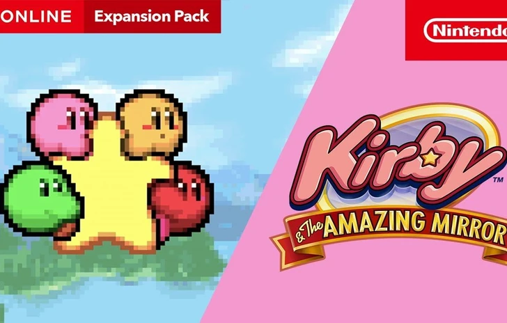 Kirby  the Amazing Mirror dal 29 settembre su Switch 