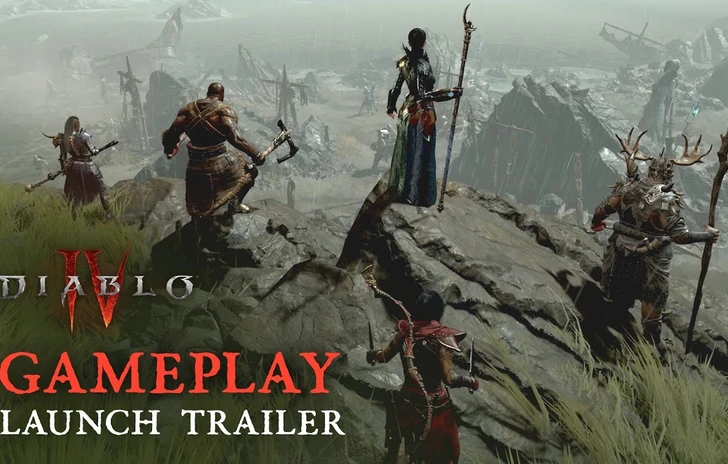 Diablo IV il trailer di lancio gameplay