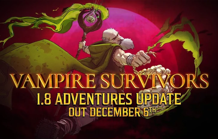 Vampire Survivors il trailer dellupdate Adventures