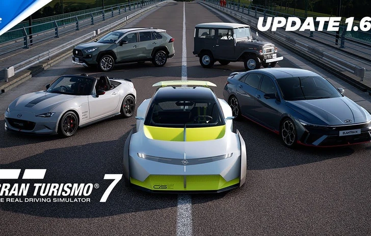 Gran Turismo 7 lupdate 163 con 5 nuove vetture