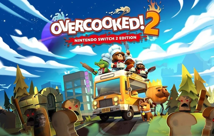 Overcooked 2 esce su Switch 2 trailer di lancio e upgrade per Switch