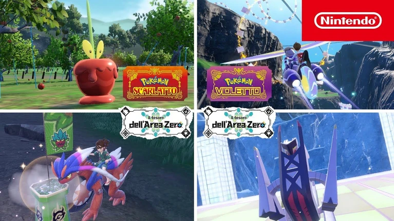 Pokémon Scarlatto e Violetto il primo DLC esce il 13 settembre