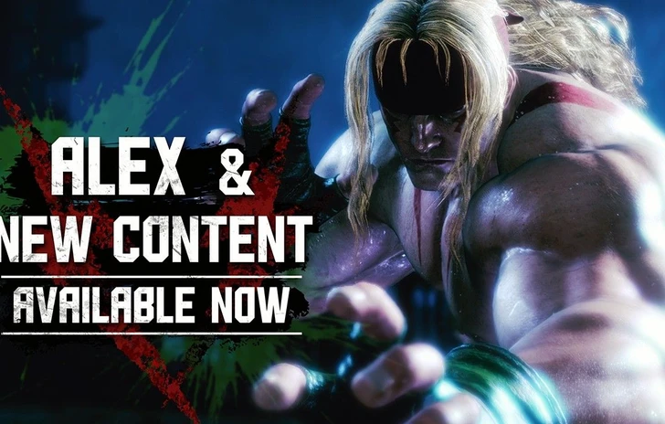 Street Fighter 6 accoglie Alex il personaggio DLC esce oggi
