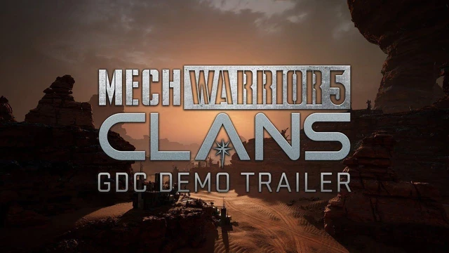 MechWarrior 5 Clans  GDC 2024 Demo Trailer