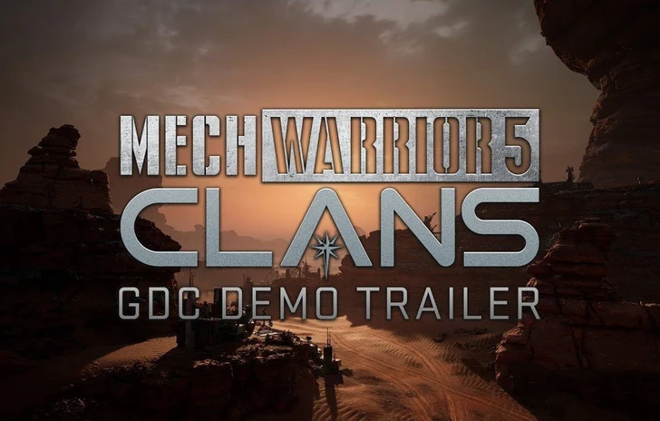 MechWarrior 5 Clans  GDC 2024 Demo Trailer