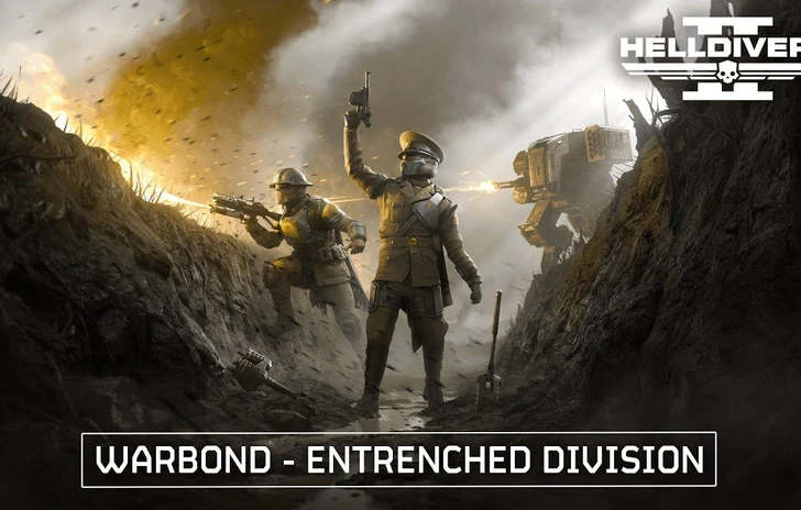 Helldivers 2 presenta il Warbond Entrenched Division