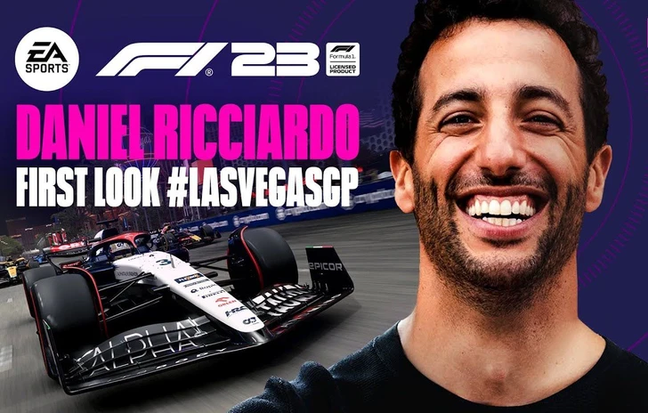 F1 23 gratis nel weekend di Las Vegas anche Ricciardo ci gioca