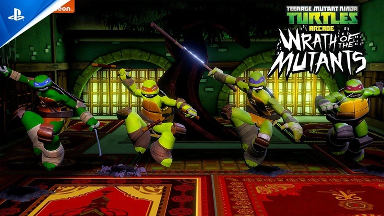 TMNT Arcade Wrath of the Mutants  il trailer di annuncio