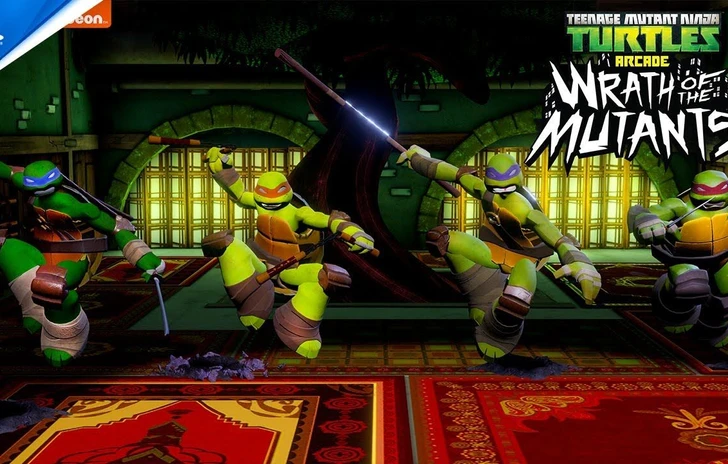 TMNT Arcade Wrath of the Mutants  il trailer di annuncio