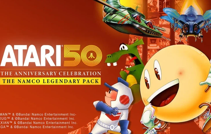 Atari 50 annunciato il DLC The Namco Legendary Pack