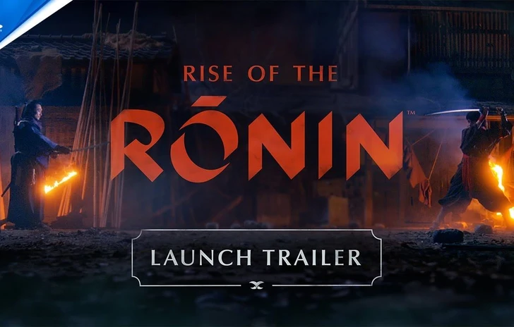 Rise of the Ronin il trailer di lancio the Aftermath