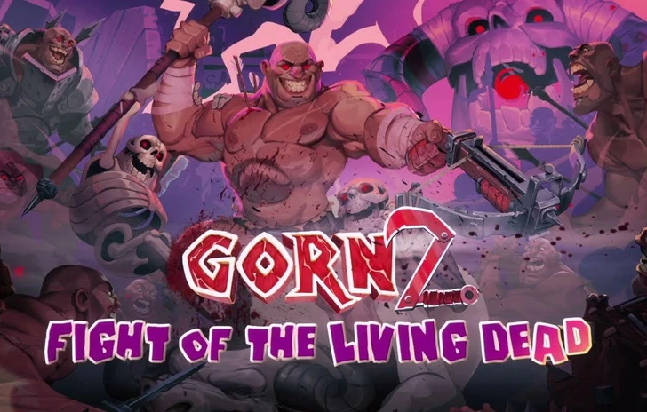 GORN 2 disponibile laggiornamento gratuito Fight of the Living Dead