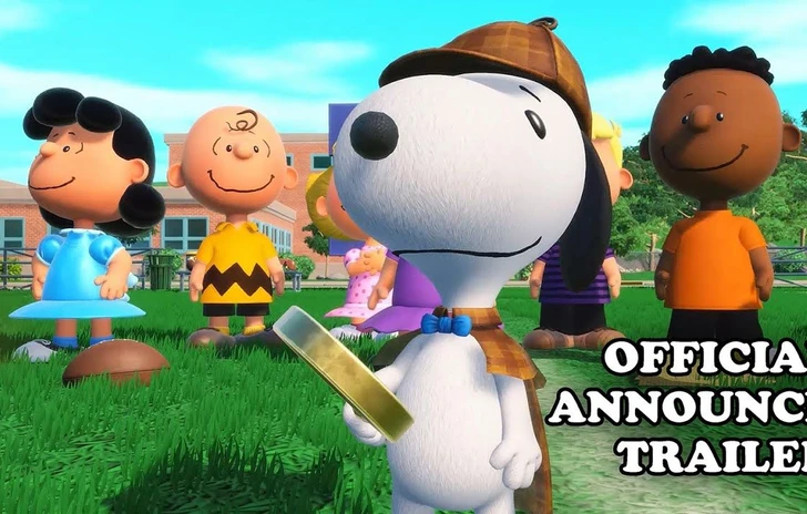 Snoopy  The Great Mystery Club  il trailer di annuncio