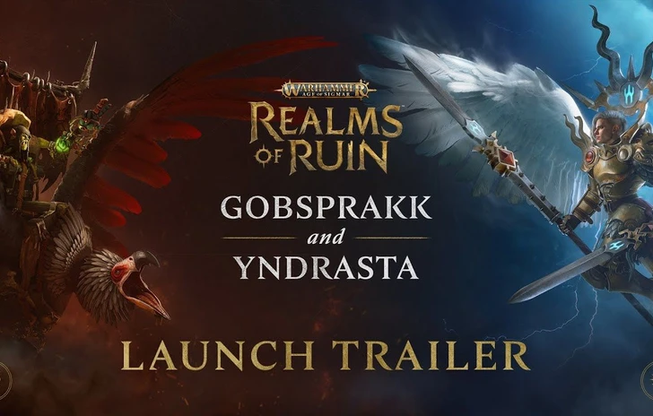 Warhammer Age of Sigmar Realms of Ruin  trailer di lancio dei DLC