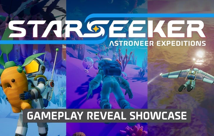 Starseeker Astroneer Expeditions  il primo trailer gameplay