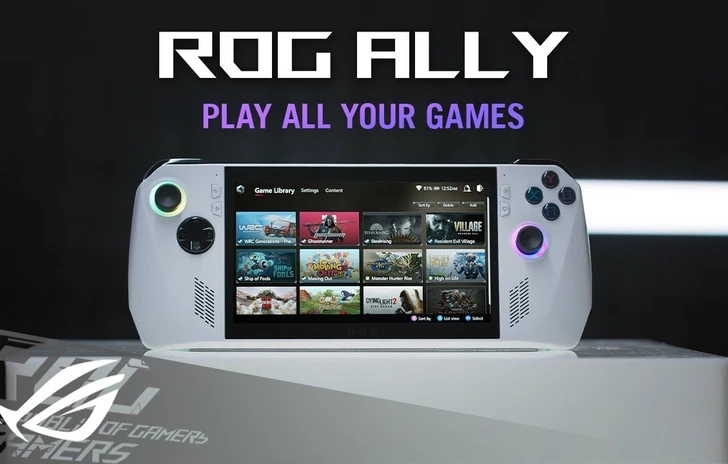 ROG Ally console presentata per scherzo ma esiste davvero