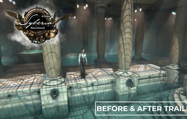 Syberia Remastered data video comparativo ed edizione fisica
