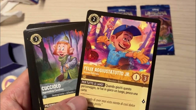 Lorcana Disney e Ravensburger TGC Set 5 Cieli Scintillanti