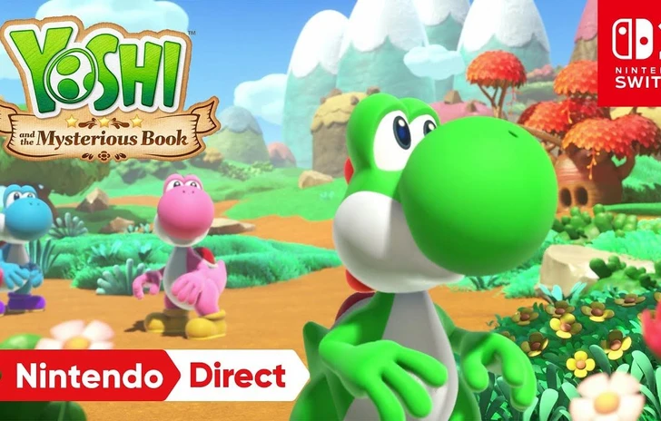 Yoshi and the Mysterious Book annunciato il nuovo platform 2D con protagonista Yoshi
