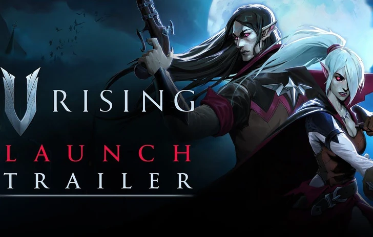 V Rising il trailer di lancio del survival coi vampiri